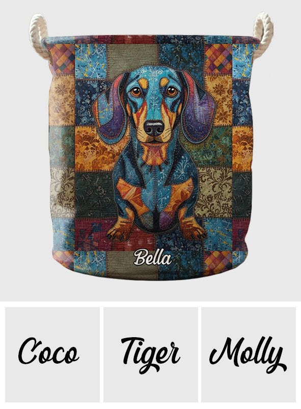 Love Dogs - Personalized Dog Storage Basket