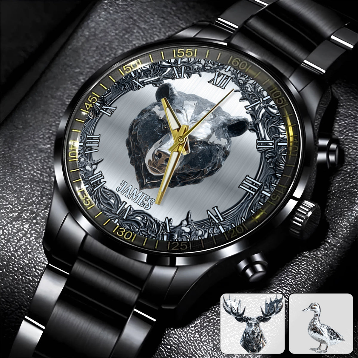 Montre de chasse personnalisée « Love Hunting »
