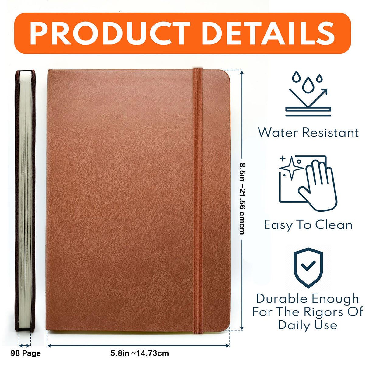 Letter To Someone - Personalized Memorial Leather Journal