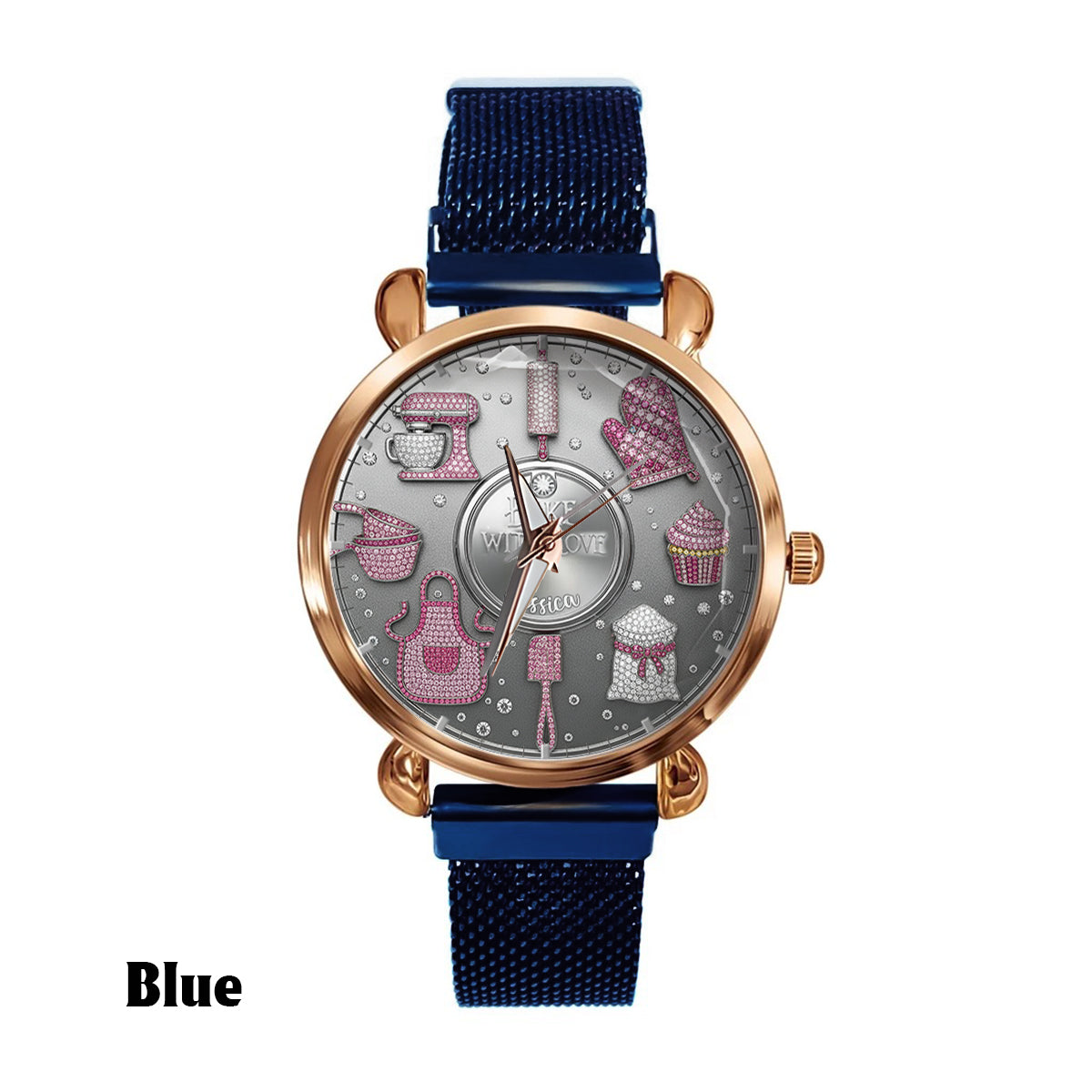 Bake With Love - Personalized Baking Women Hand Watch