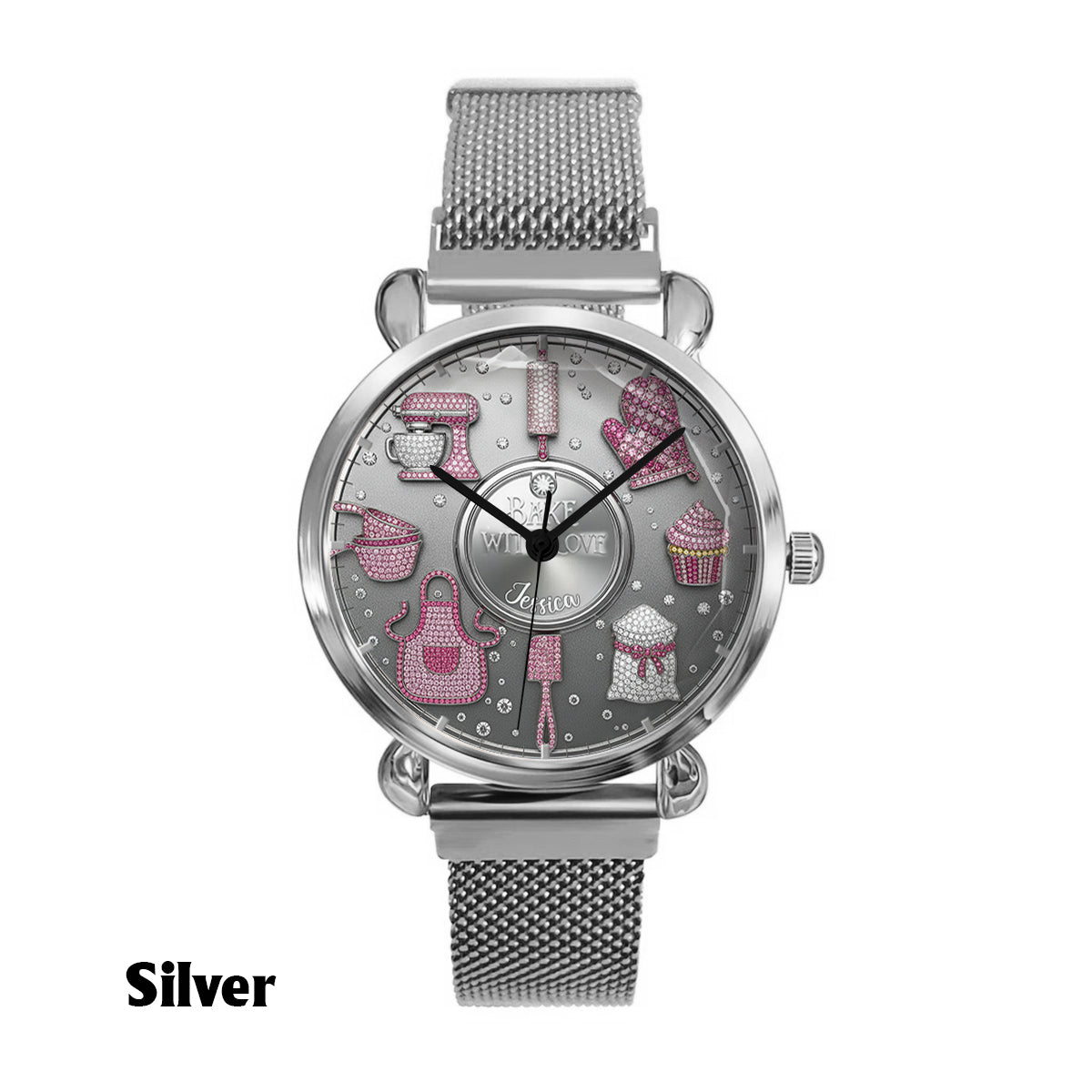 Bake With Love - Personalized Baking Women Hand Watch