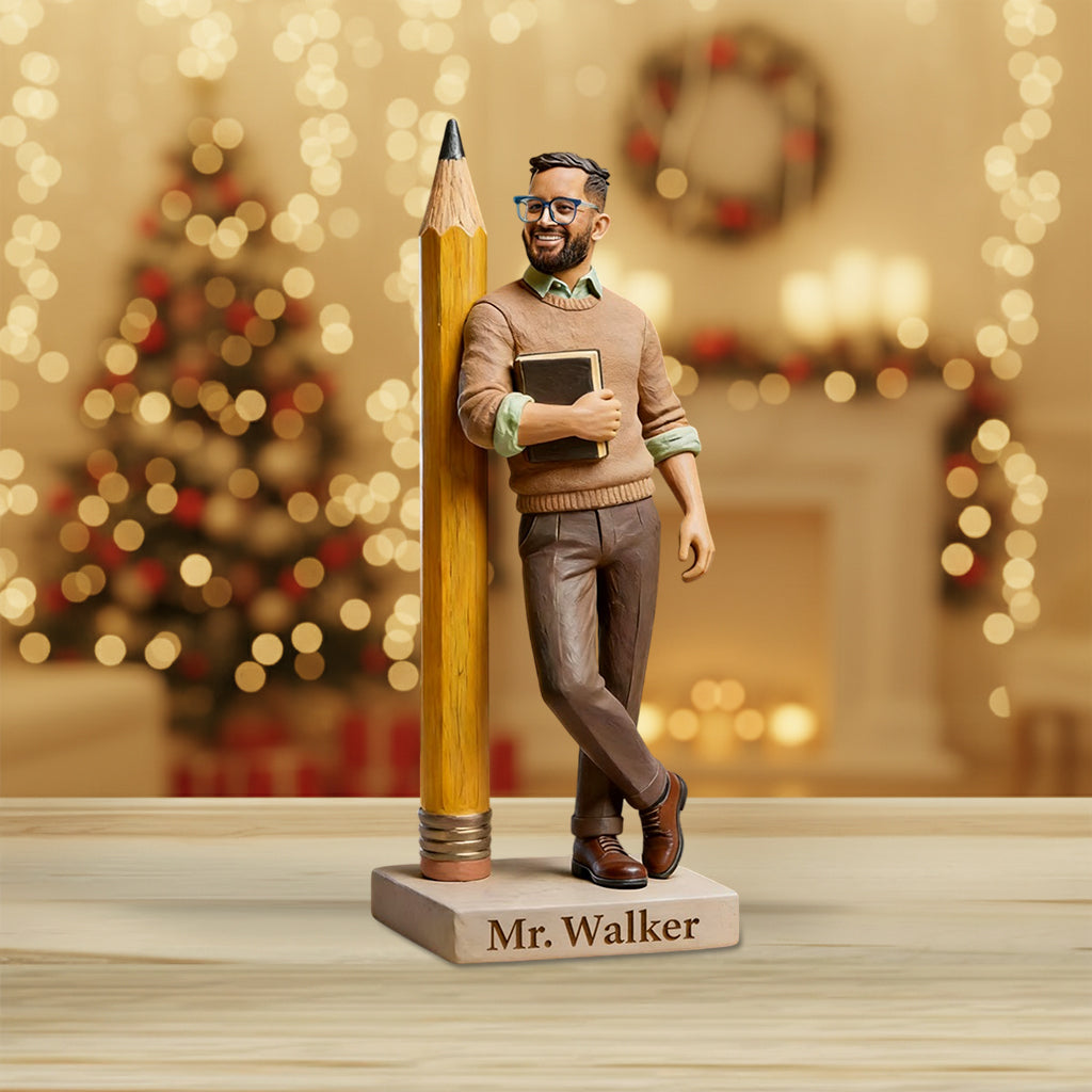 Custom From Any Photo - Personalized Teacher Custom Shaped Acrylic Plaque