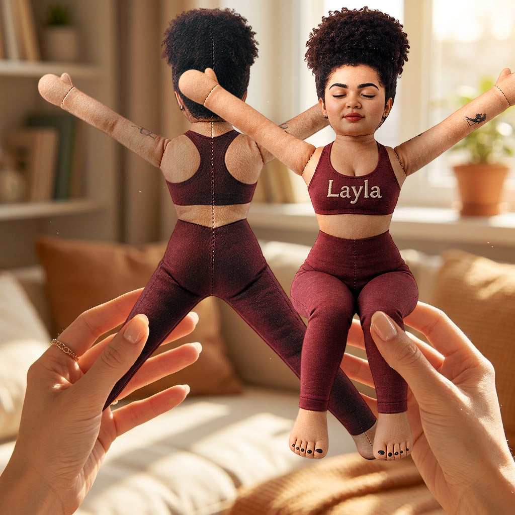 Funny Yoga Relax Toy - Personalized Yoga Posable Plush Doll