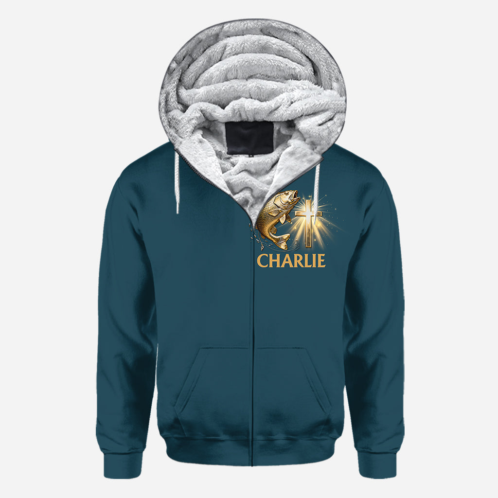 I've Got Fishing In My Veins - Personalized Fishing All Over Shirt