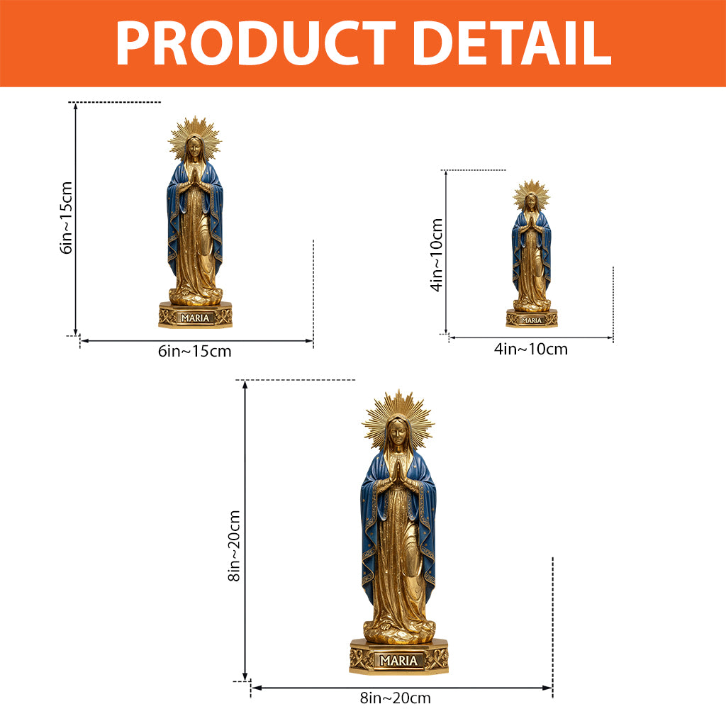 Mother Maria - Personalized Christian Custom Shaped Acrylic Plaque