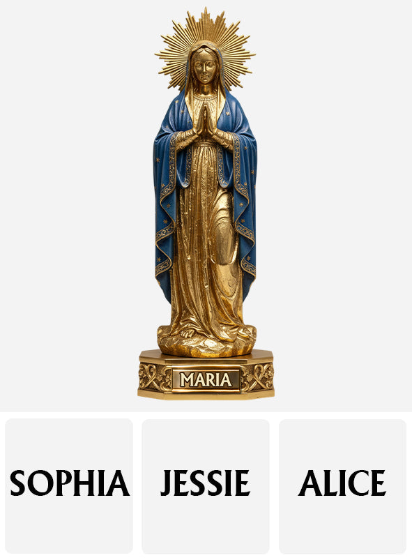 Mother Maria - Personalized Christian Custom Shaped Acrylic Plaque