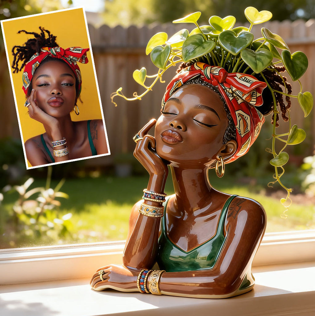 Thinking - Personalized Gardening Acrylic Pot