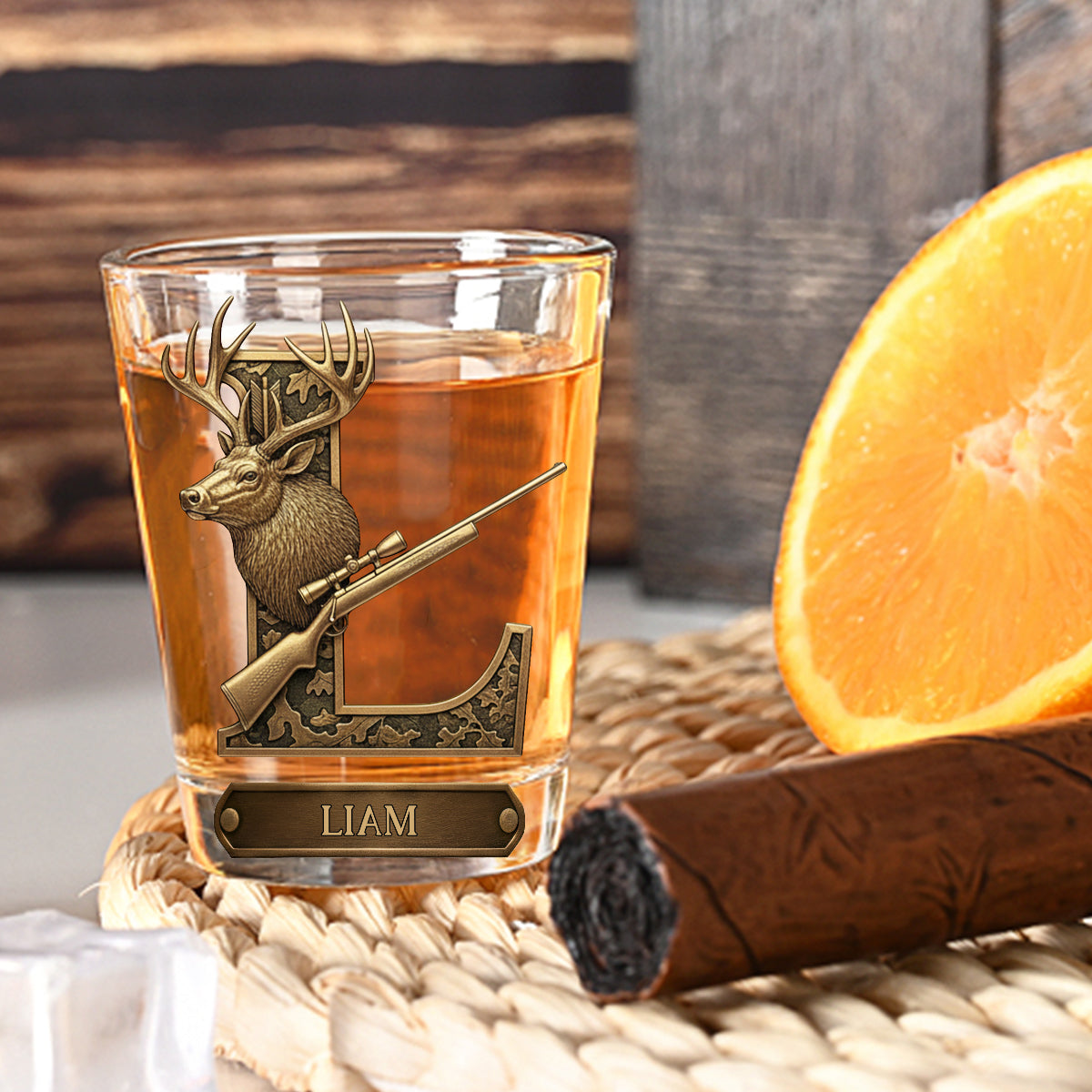 Love Hunting - Personalized Hunting Shot Glasses Set