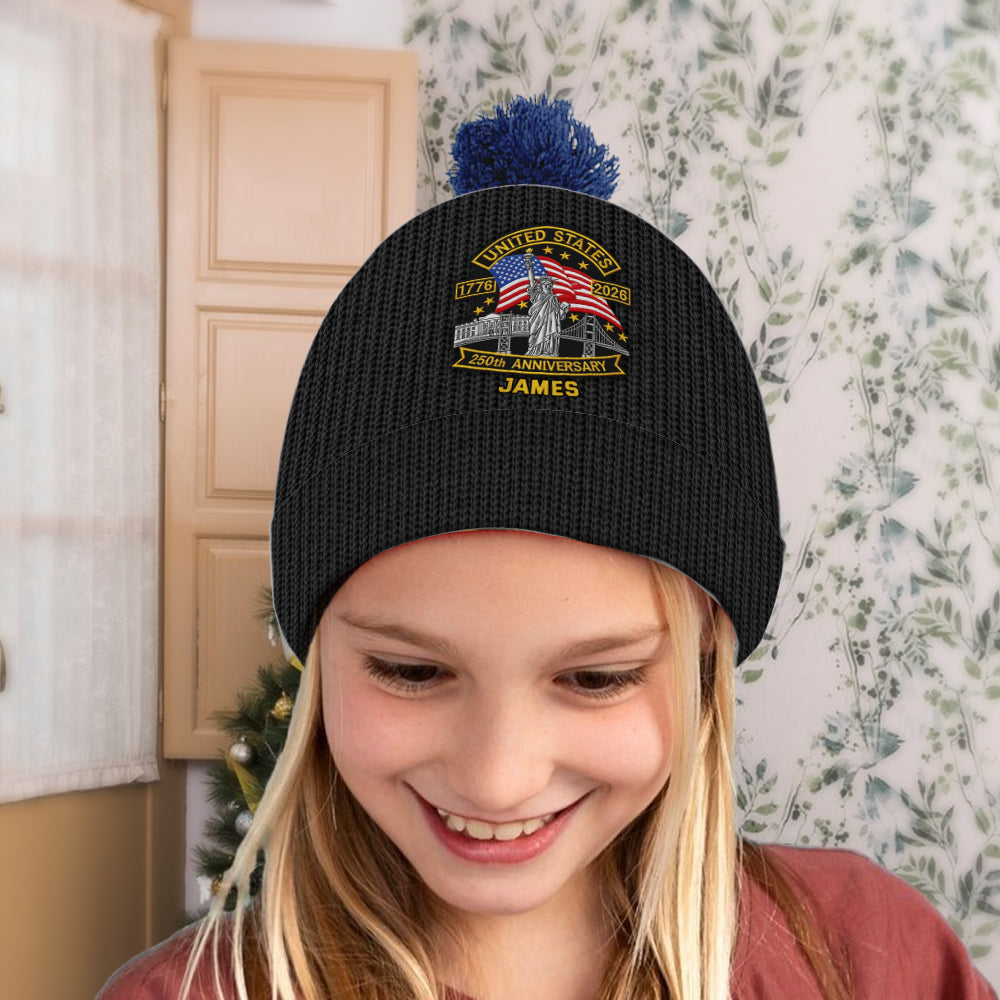 250-jähriges Jubiläum – Personalisierte Patriot-Mütze