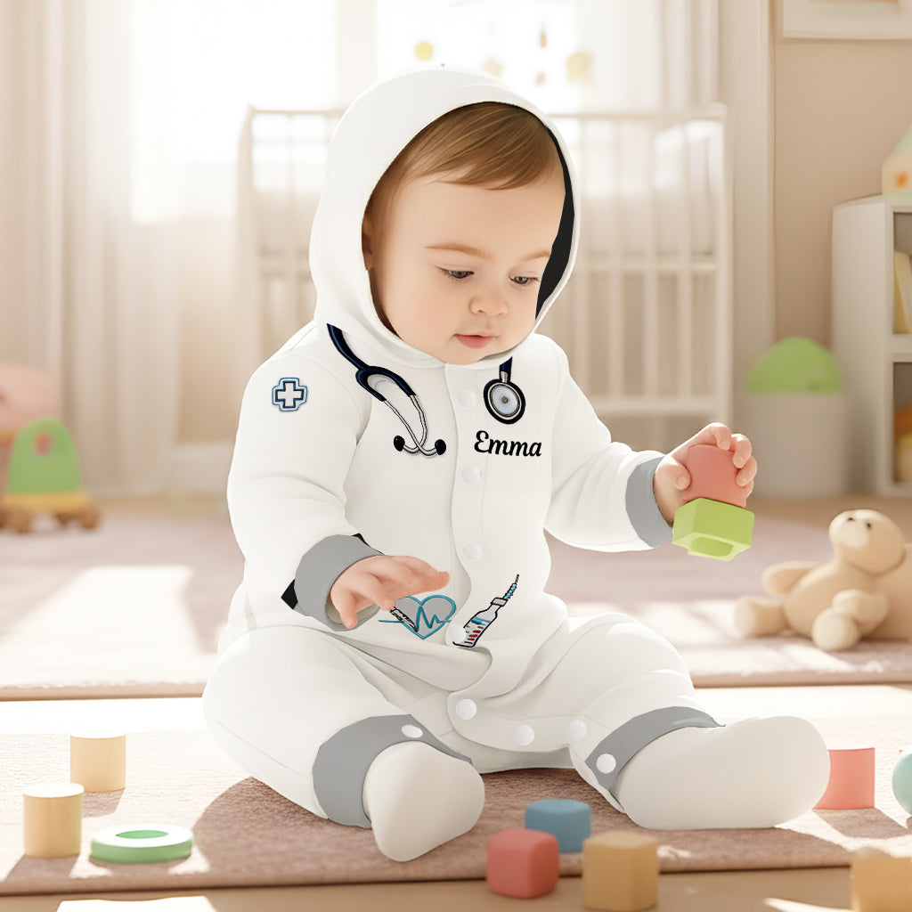 Dream Job Gift For Kids - Personalized Kid Hooded Jumpsuit