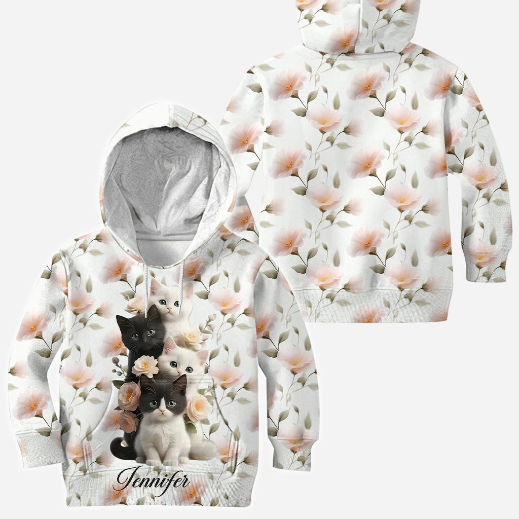 Cute Kittens - Personalized Cat All Over Shirt
