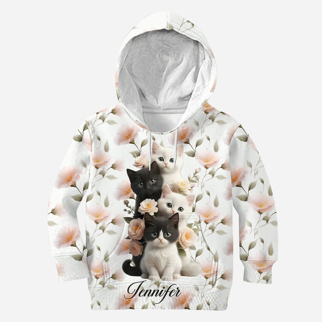 Cute Kittens - Personalized Cat All Over Shirt