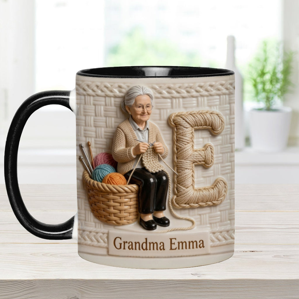 Custom Any Photo, Love Crocheting - Personalized Crocheting Accent Mug