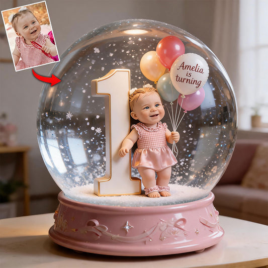 Personnalisé à partir de n'importe quelle photo - Plaque acrylique imprimée recto verso pour anniversaire