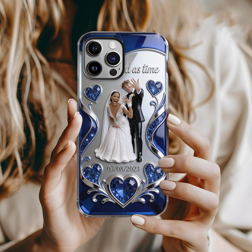 Anniversary - Personalized Couple Full Print Phone Case
