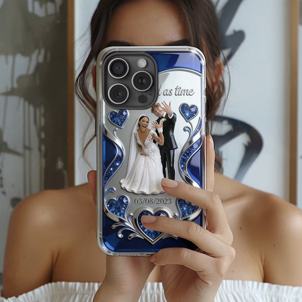 Anniversary - Personalized Couple Full Print Phone Case
