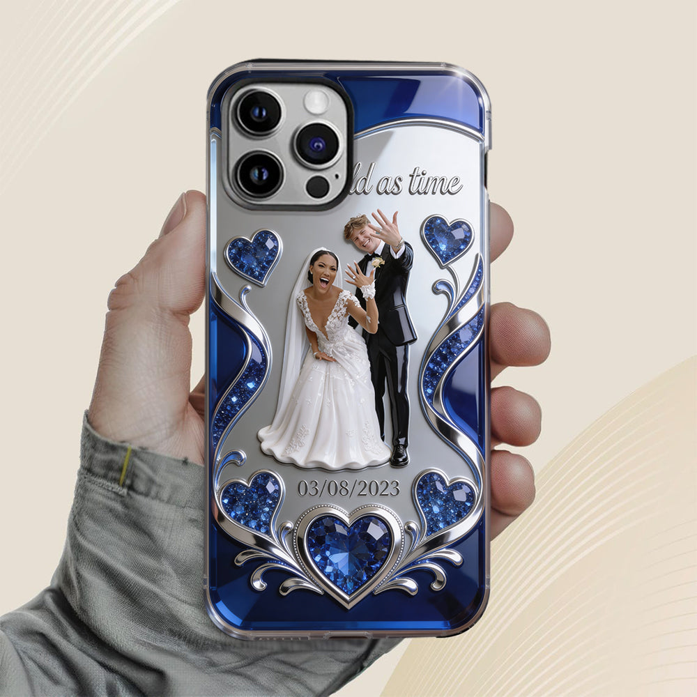 Anniversary - Personalized Couple Full Print Phone Case
