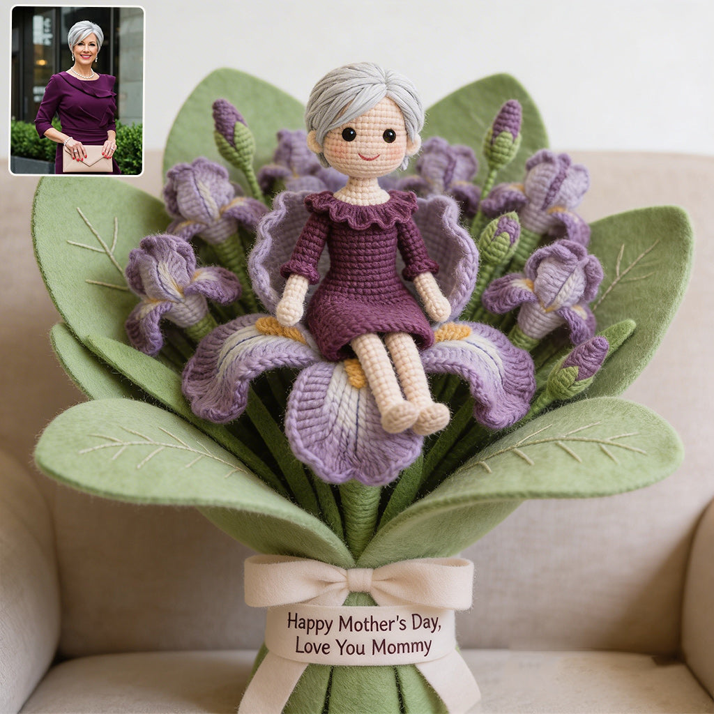 Einzigartiges Geschenk für sie/Mama, individuell aus jedem Foto - Personalisierte Premium Kunstfell-Kissen
