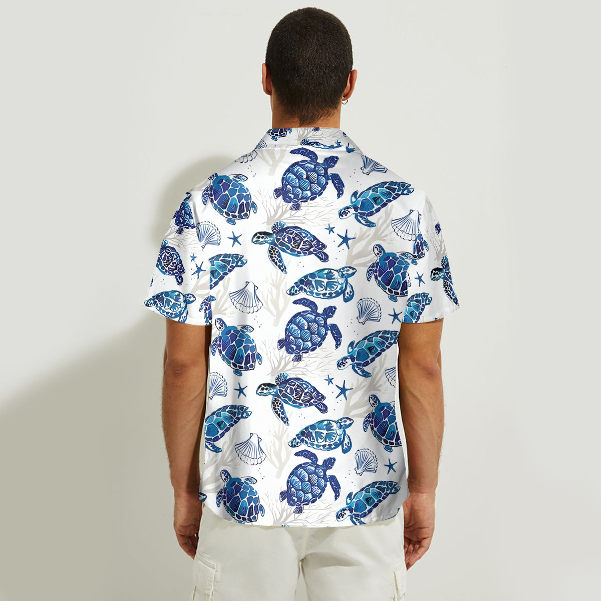 Love Turtles Personalized Turtle Hawaiian Shirt & Sleeveless Dress