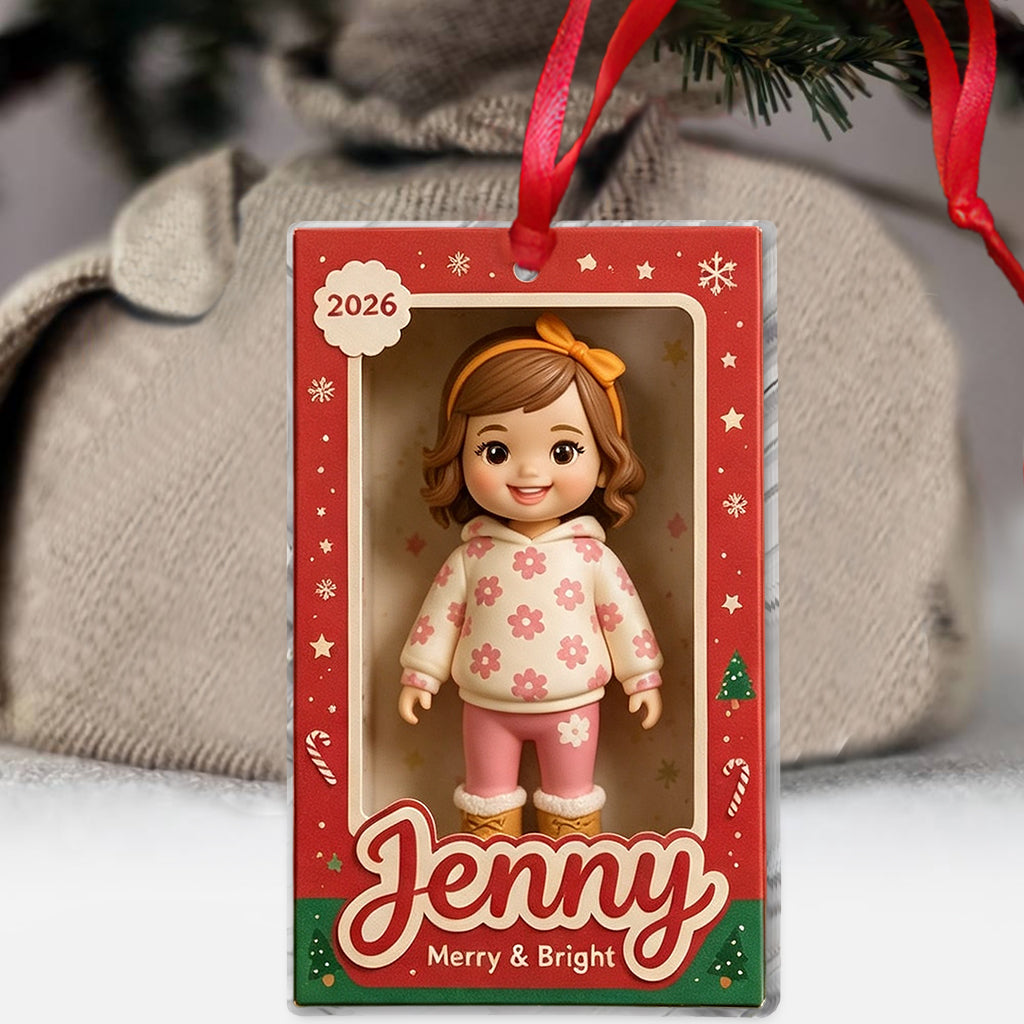 Cute Kid Custom Photo - Personalized Kid Ornament