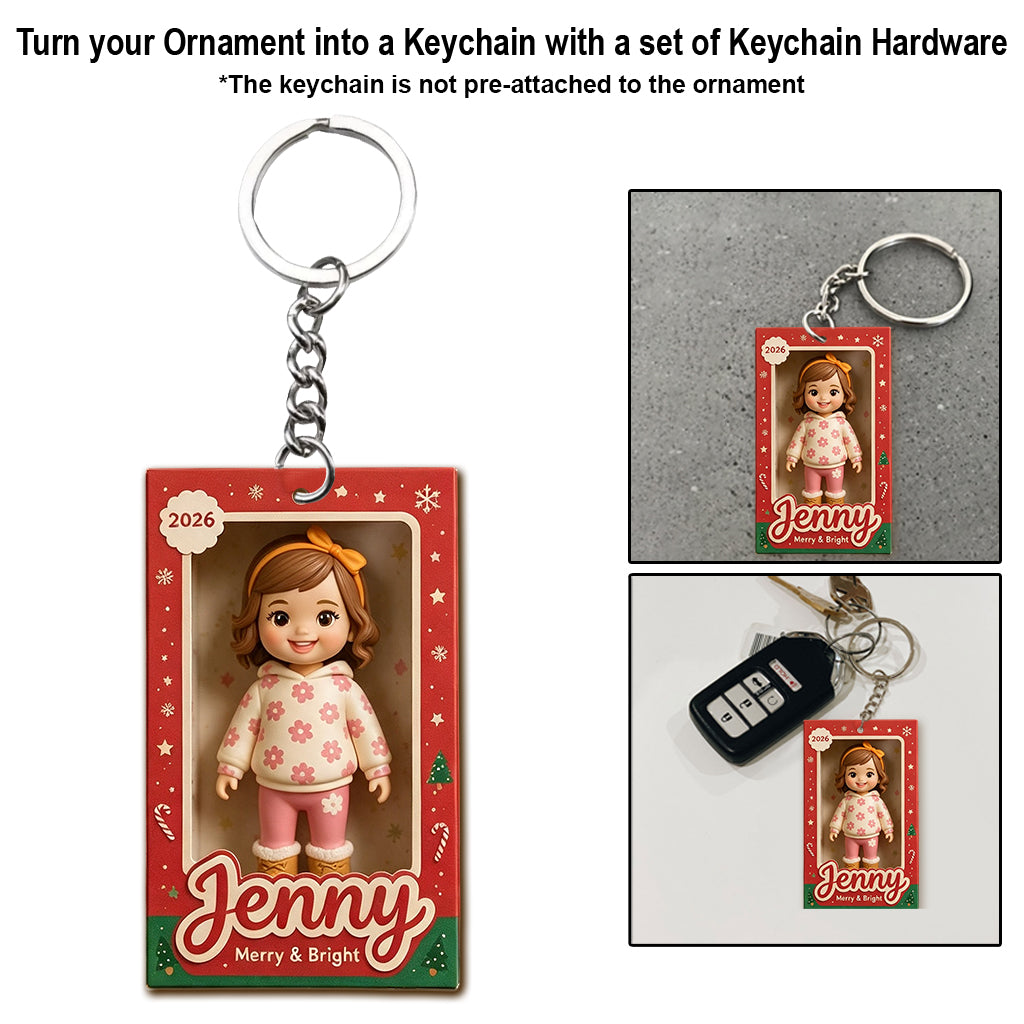 Cute Kid Custom Photo - Personalized Kid Ornament