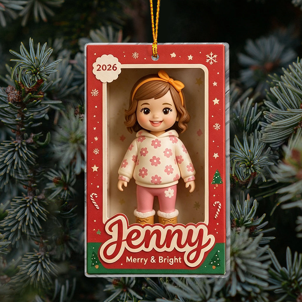 Cute Kid Custom Photo - Personalized Kid Ornament
