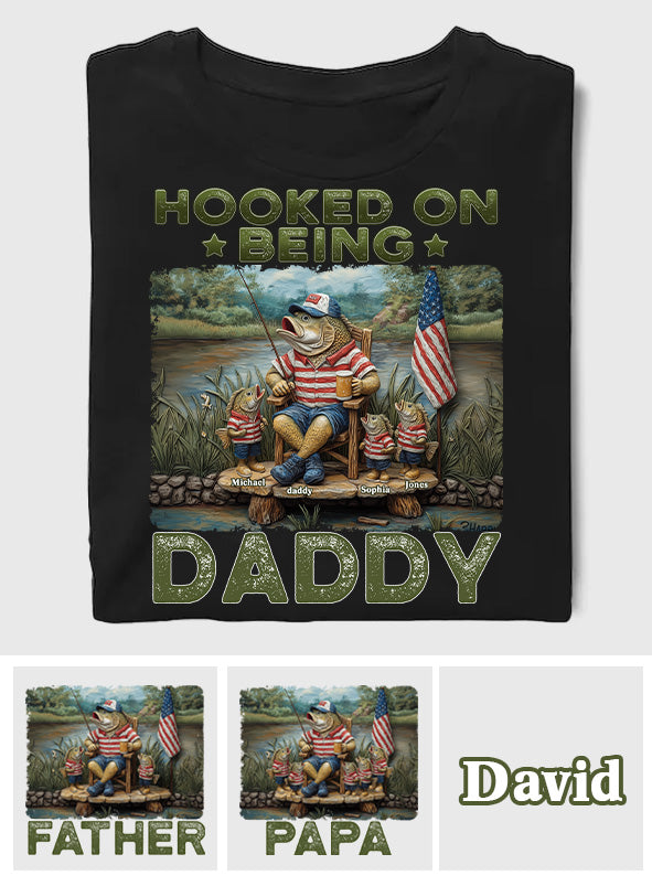 Reel Cool Dad - Personalized Father T-shirt & Hoodie