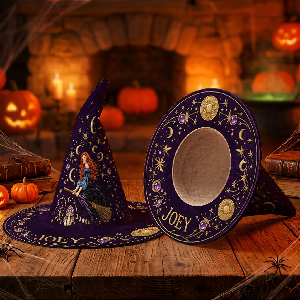 A Little Witchy - Personalized Witch Quilt Witch Hat