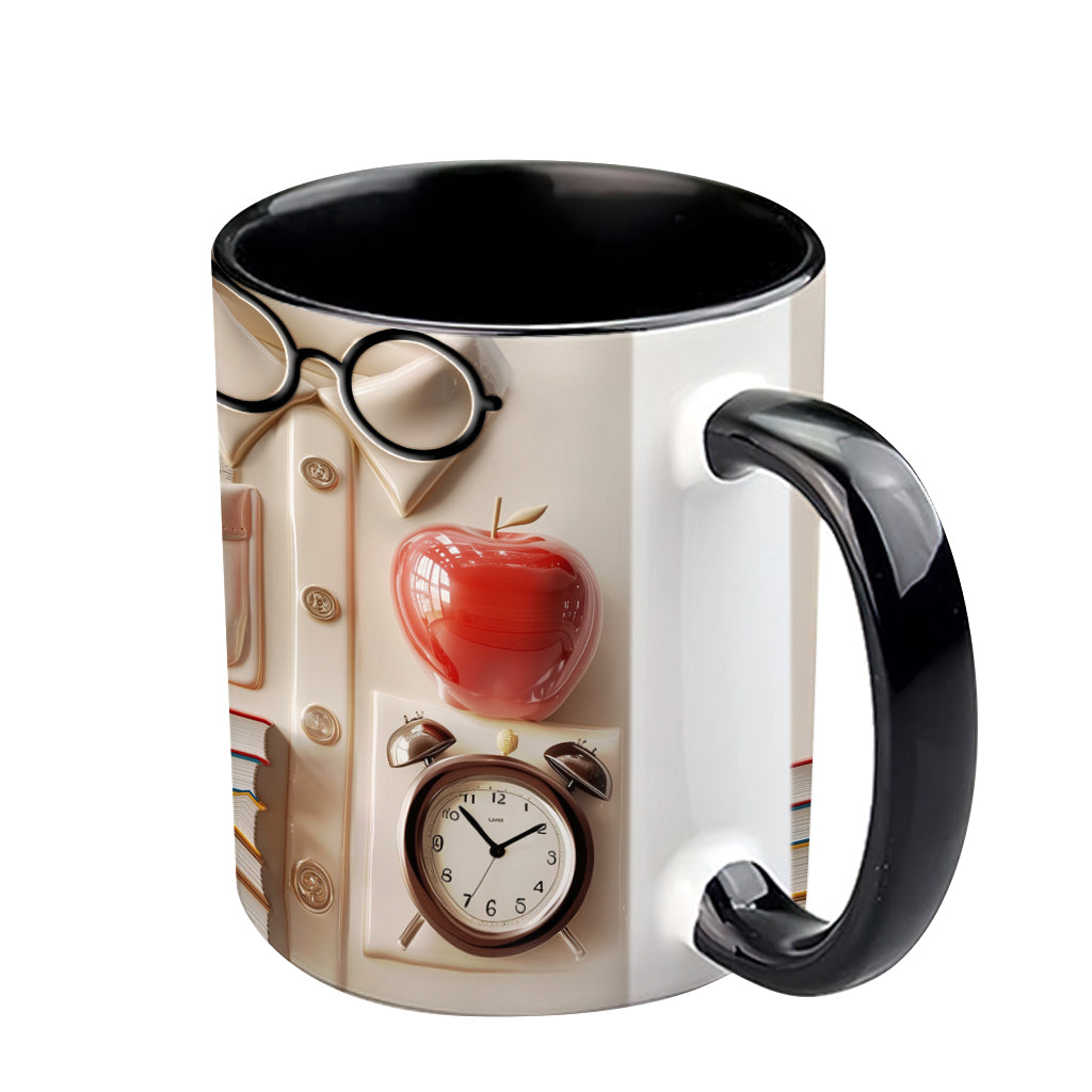 Les enseignants passionnés transmettent aux enfants le goût d'apprendre - Mug personnalisé pour enseignants