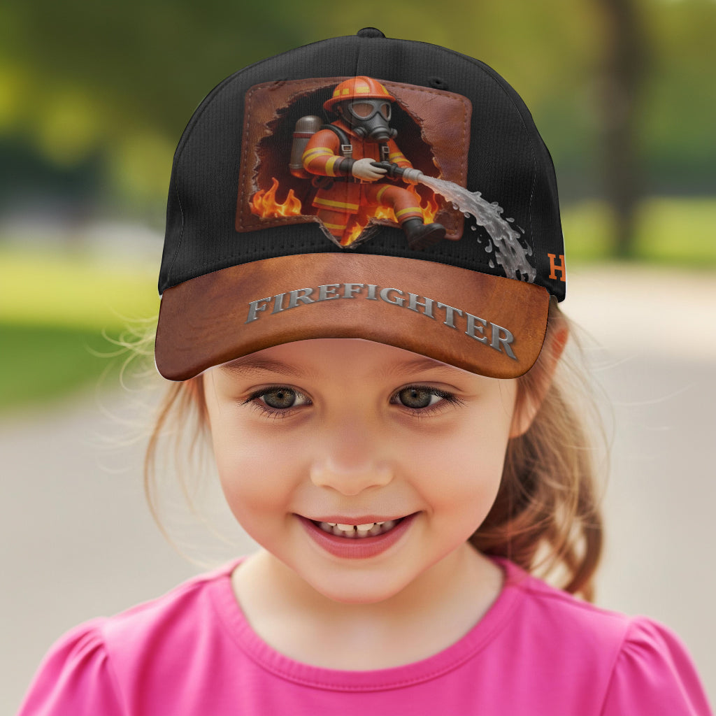 Cooler Feuerwehrmann – Personalisierte klassische Feuerwehrmütze