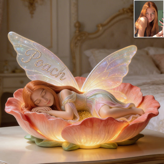 Birthmonth Flower Gift - Personalized Birth Month Flower Acrylic LED Night Light