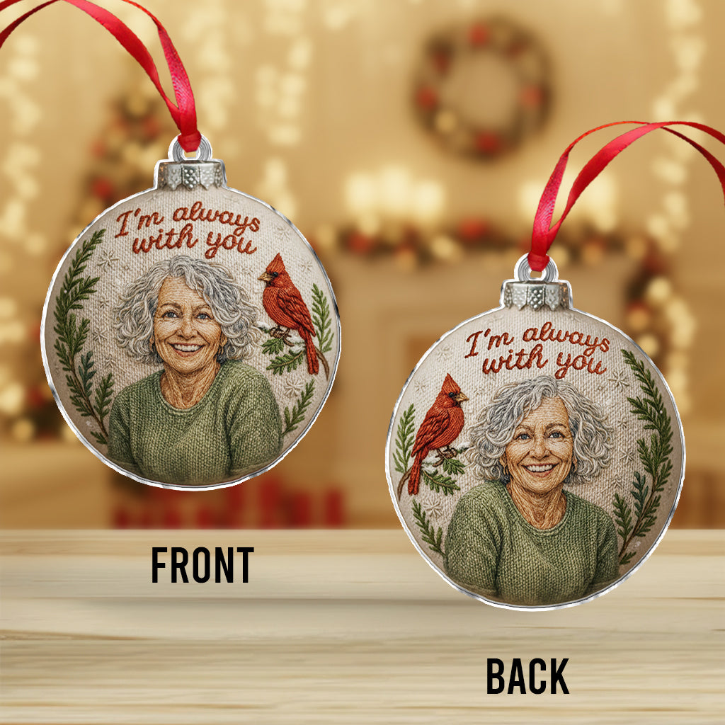 Always With You - Personalized Memorial Ornament