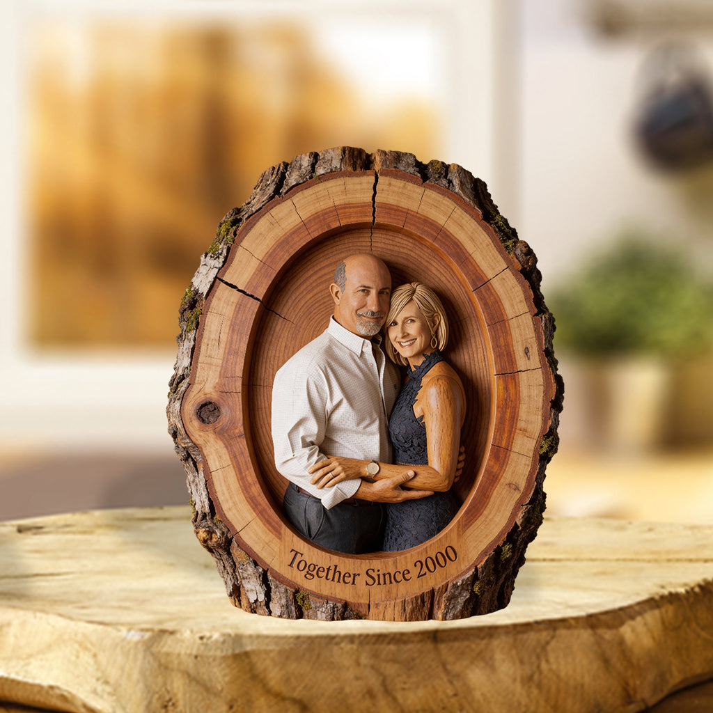 I'm Yours No Returns Or Refunds - Personalized Couple Custom Shaped Acrylic Plaque