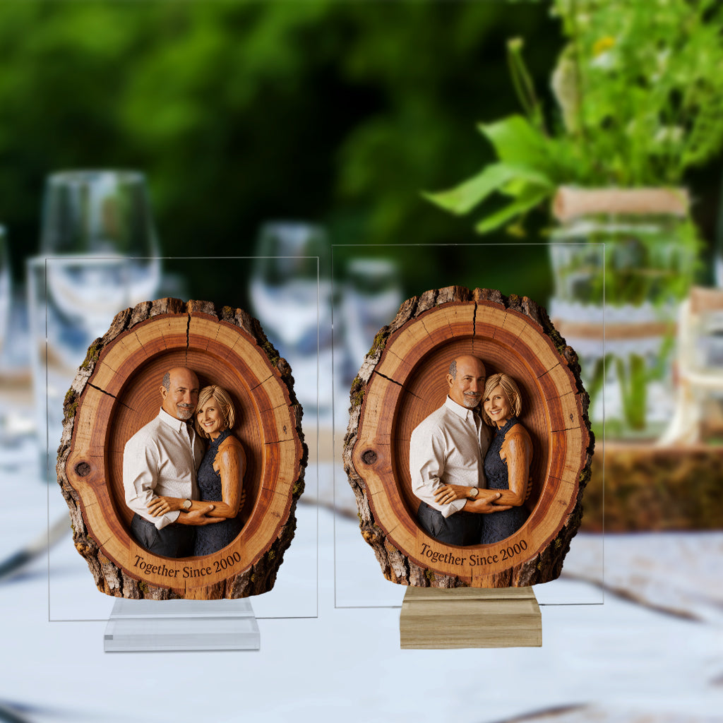 I'm Yours No Returns Or Refunds - Personalized Couple Custom Shaped Acrylic Plaque