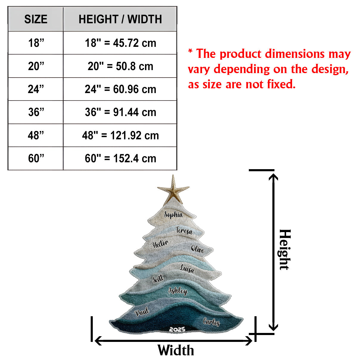 Our Family - Personalized Family Non-Slip Tufted Rug