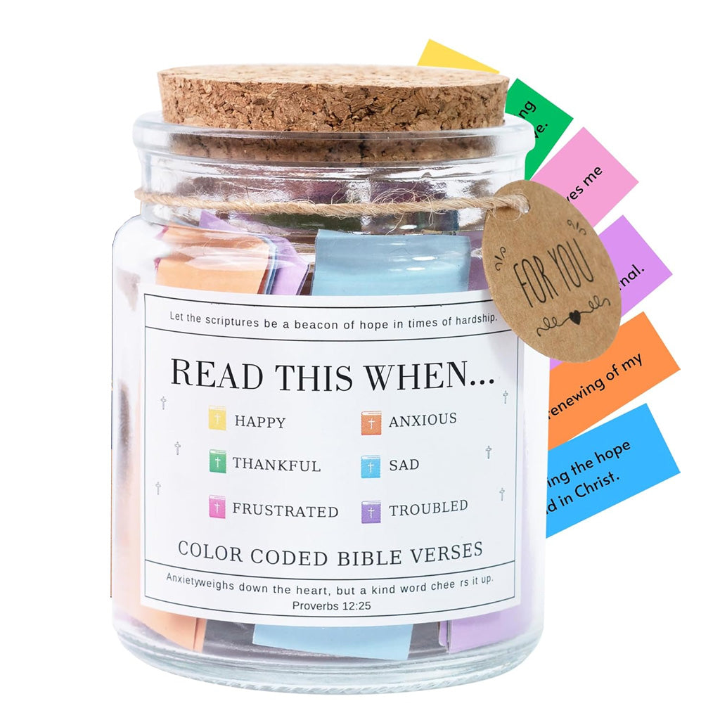 Bible Verse Jar Mothers Day Christian Gifts For Mom