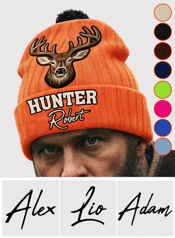 Love Hunting - Personalized Hunting Beanie Hat