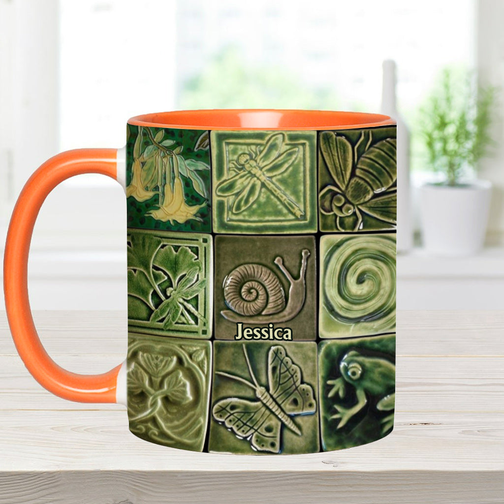 Love Gardening - Personalized Gardening Accent Mug
