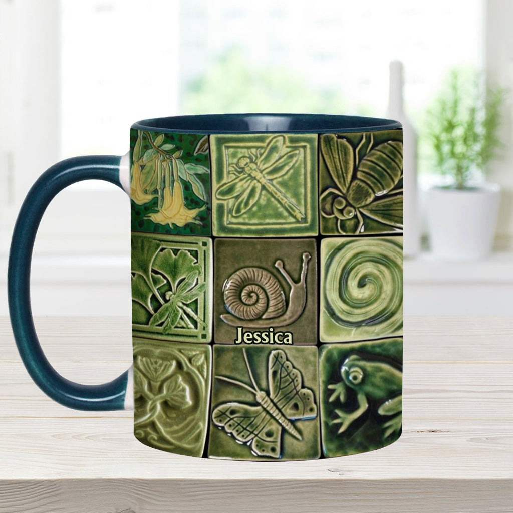Love Gardening - Personalized Gardening Accent Mug