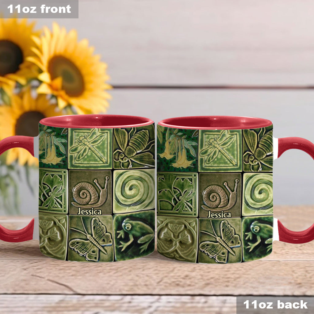Love Gardening - Personalized Gardening Accent Mug