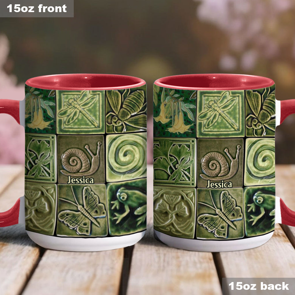 Love Gardening - Personalized Gardening Accent Mug
