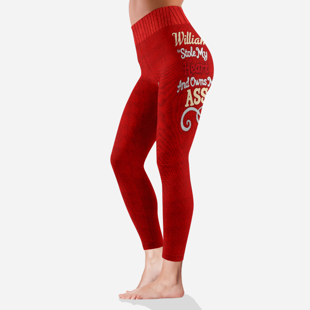 Du hast mein Herz gestohlen – Personalisierte Partner-Leggings