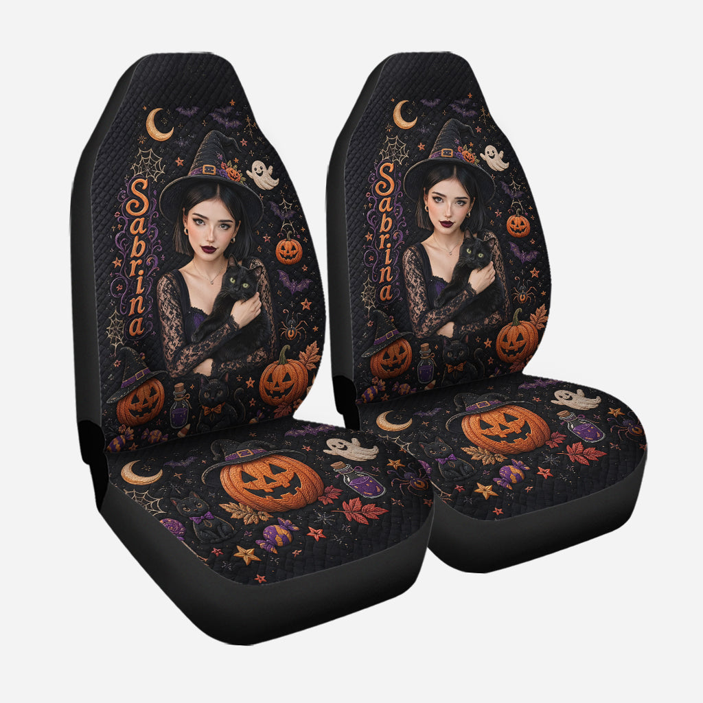 Halloween Costume Any Photo - Personalized Halloween Seat Covers