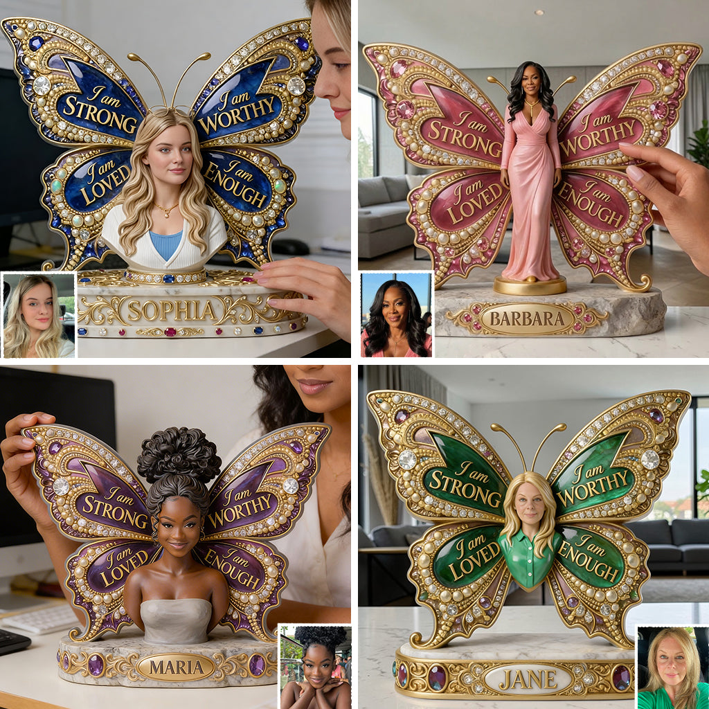 Self-love Affirmation Gift - Personalized Self Love Custom Shaped Acrylic Plaque