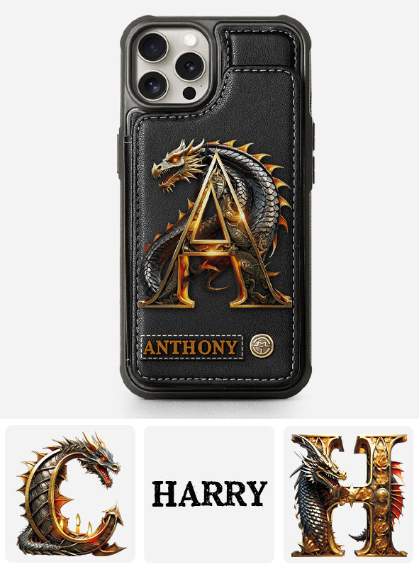 Love Dragons - Personalized Dragon Wallet Phone Case