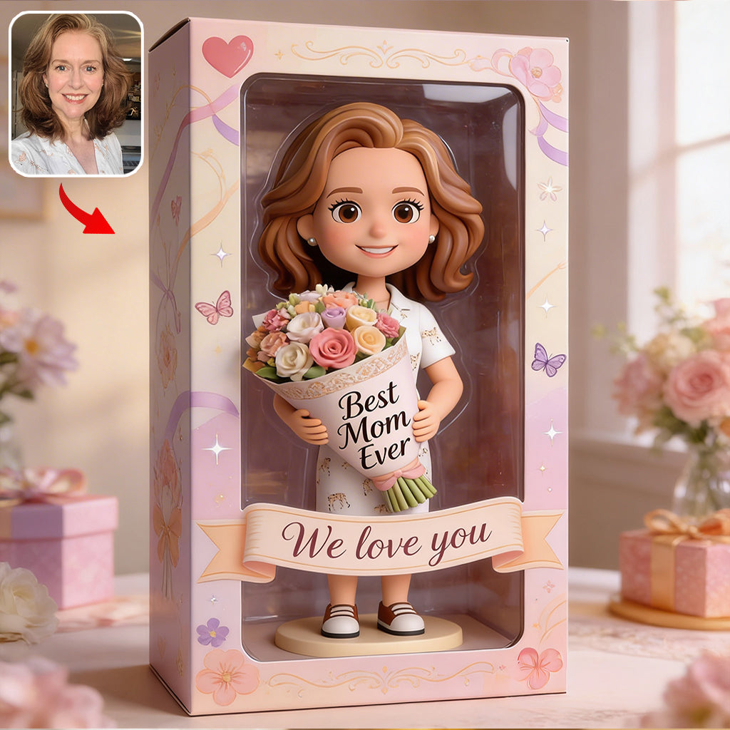 Custom Any Photo, Best Mom, Grandma Ever - Personalized Mother Custom Shaped Acrylic Plaque