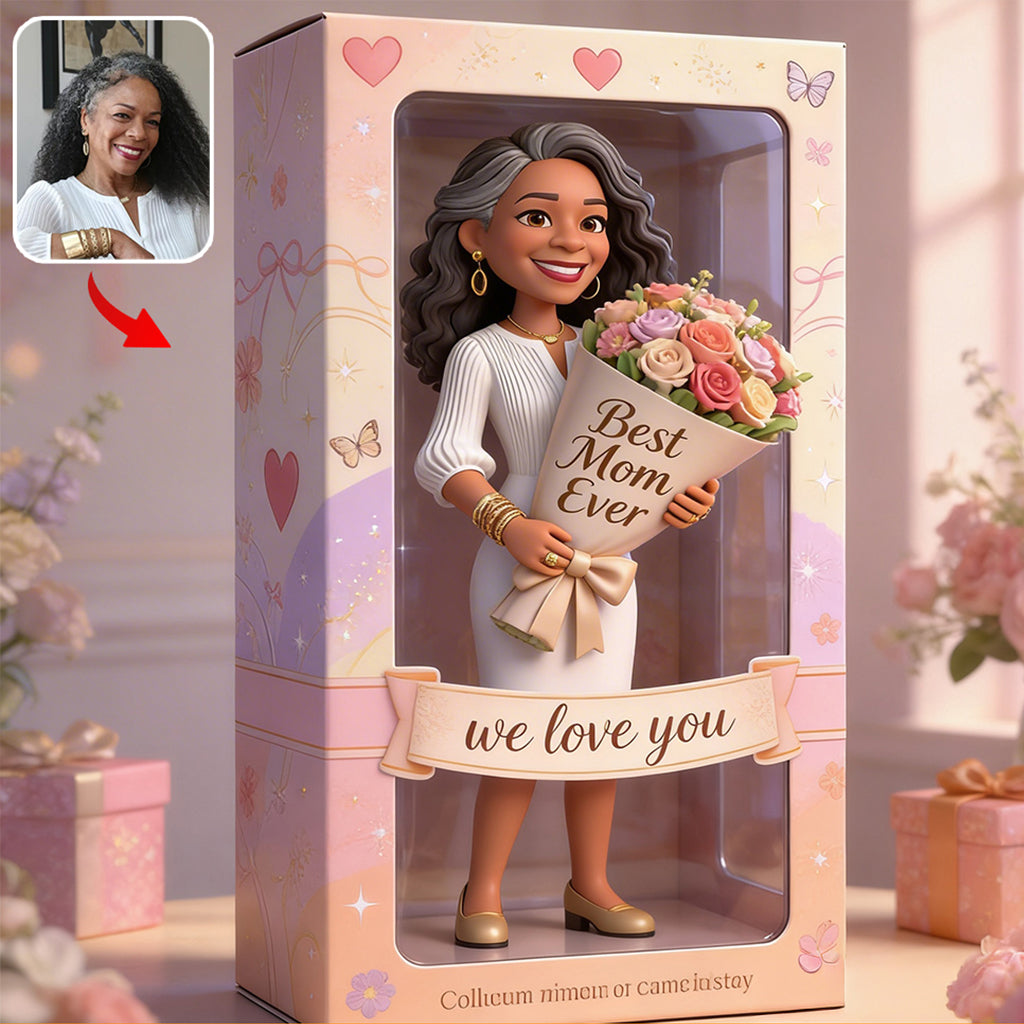 Custom Any Photo, Best Mom, Grandma Ever - Personalized Mother Custom Shaped Acrylic Plaque