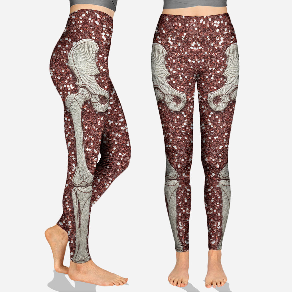 Halloween Skull Knitted Warm - Personalized Skull Hoodie and Leggings