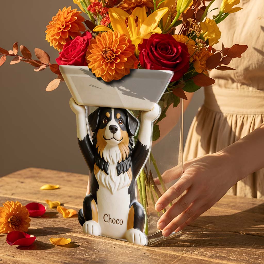 Custom Any Photo - Personalized Dog Acrylic Pot