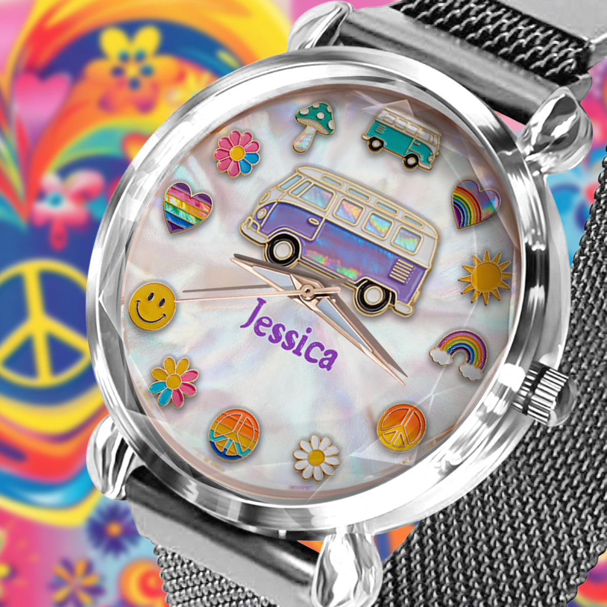 Hippie Souls - Personalized Hippie Women Hand Watch